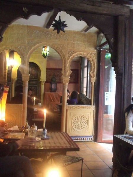 Arabic-style restaurant