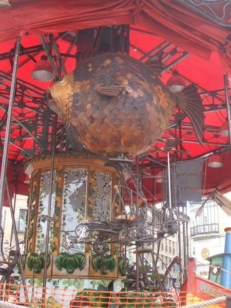 Really Creepy Merry Go Round Photo