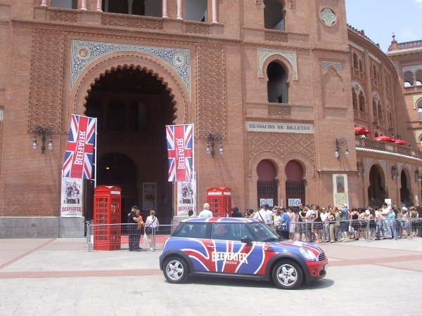 The entrance to the plaza del torros