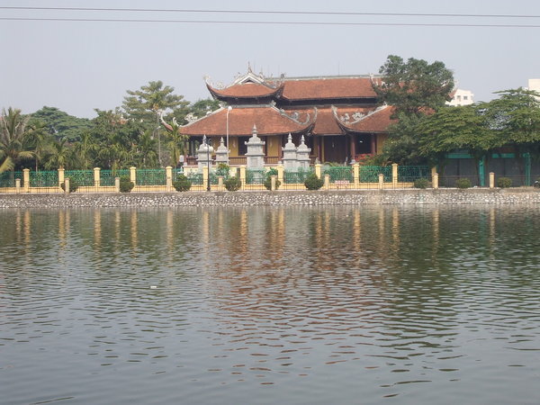 pagoda on Ho An Bien lake