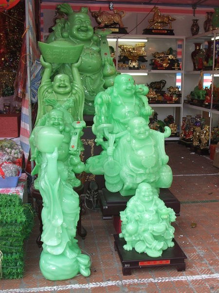 Green buddha statues for sale
