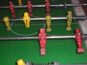 table football in Before and Now
