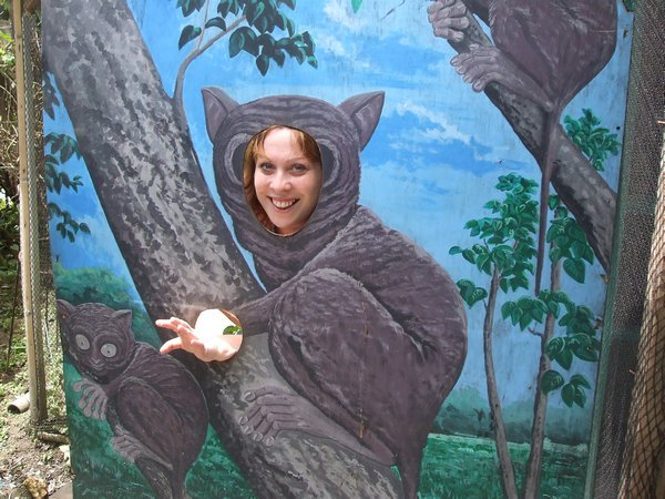 Kate as a tarsier