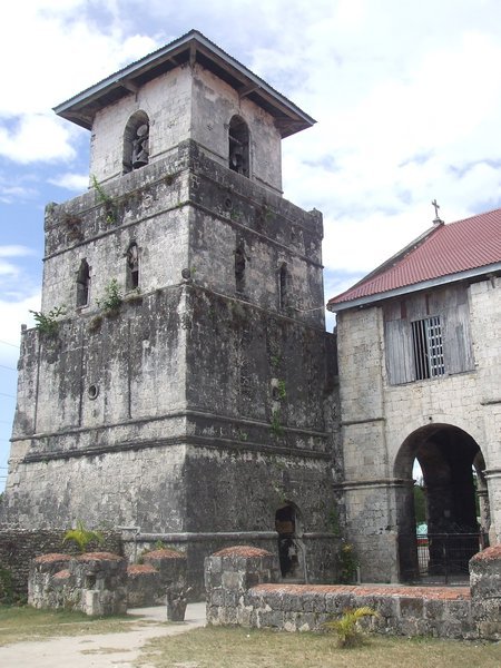 Old coral church on Bohol