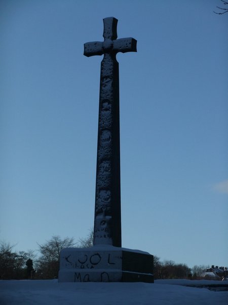 A cross in Durham