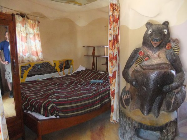 The bear room at the Crazy House