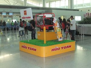 A generator in Saigon airport