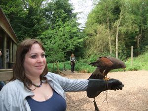 Kate also meets a bird