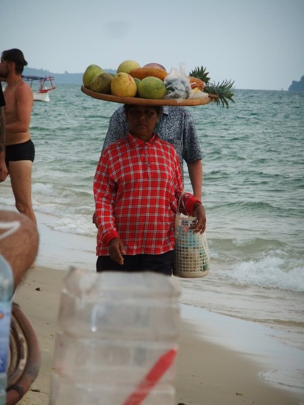selling fruit