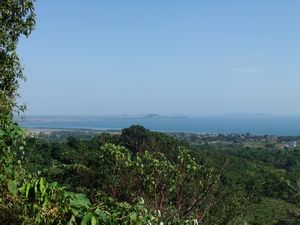 View from the national park to the sea 