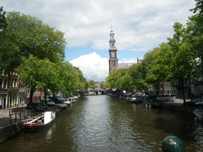 There really are a lot of canals in Amsterdam