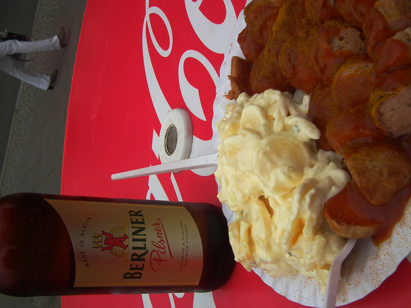 More beer and currywurst