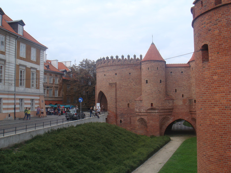The walls of the old town