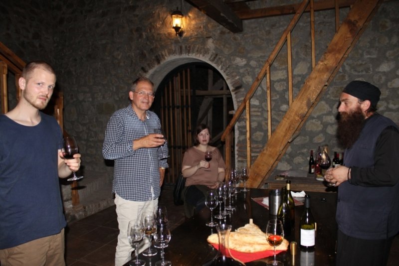 Alaverdi Monastery wine cellar