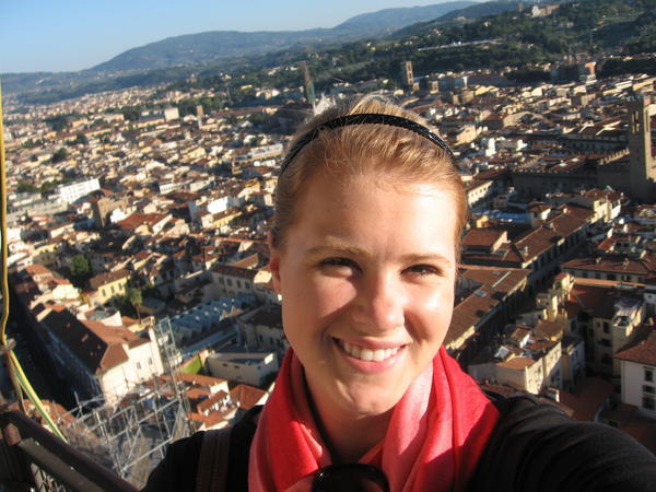 me overlooking florence...
