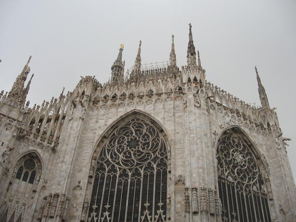 gothic cathedral in milan...
