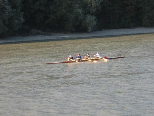 Cayakers on the Danube!