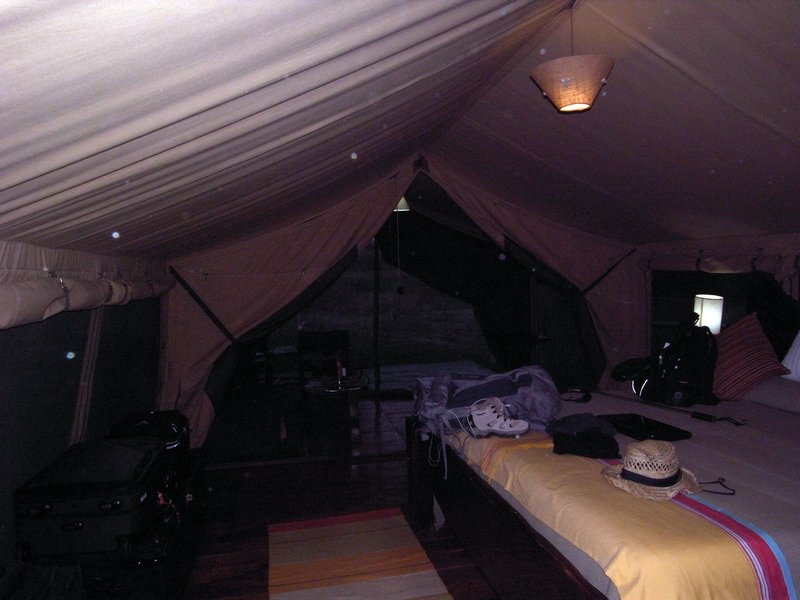 One of our camp rooms
