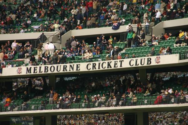 The MCG or the Melbourne Cricket Club as it is also known