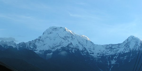Annapurna South and Himalchuli 