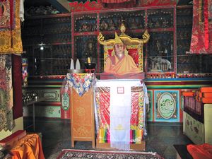 In a Tibetan Monastery