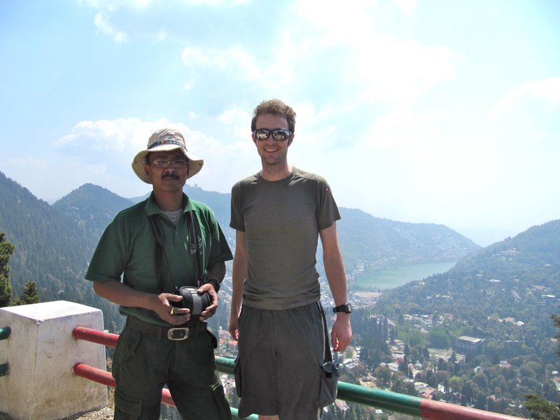 Chris and our trekking guide Deepak