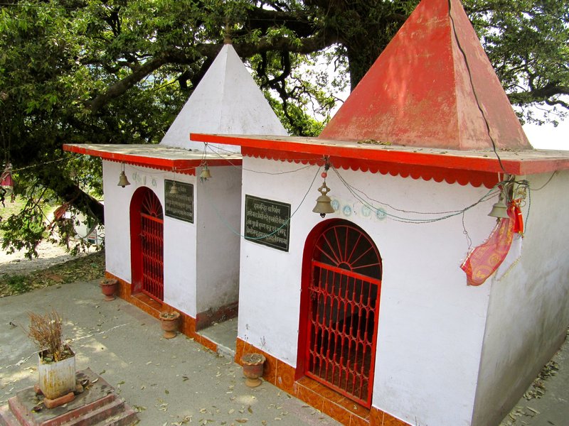 Hindu temple in Pangot village