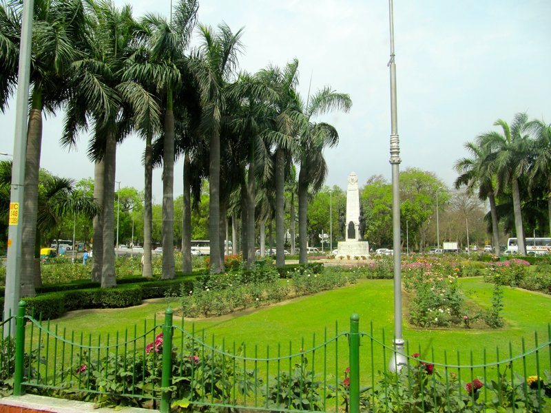Roundabout in New Delhi