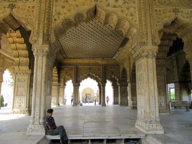 Inside the Red Fort