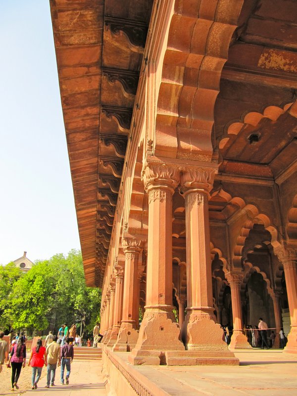Inside the Red Fort
