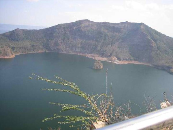 Crater of Taal Volcano