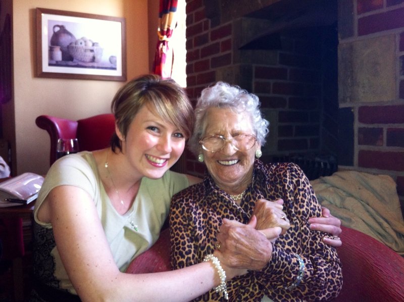 Lauren and great grandma
