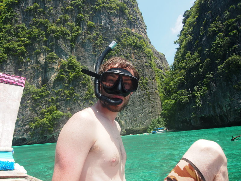 Eager to snorkel
