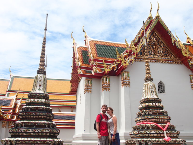 Temples at Wat Po - Bangkok