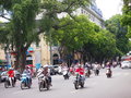 Crazy traffic - Hanoi