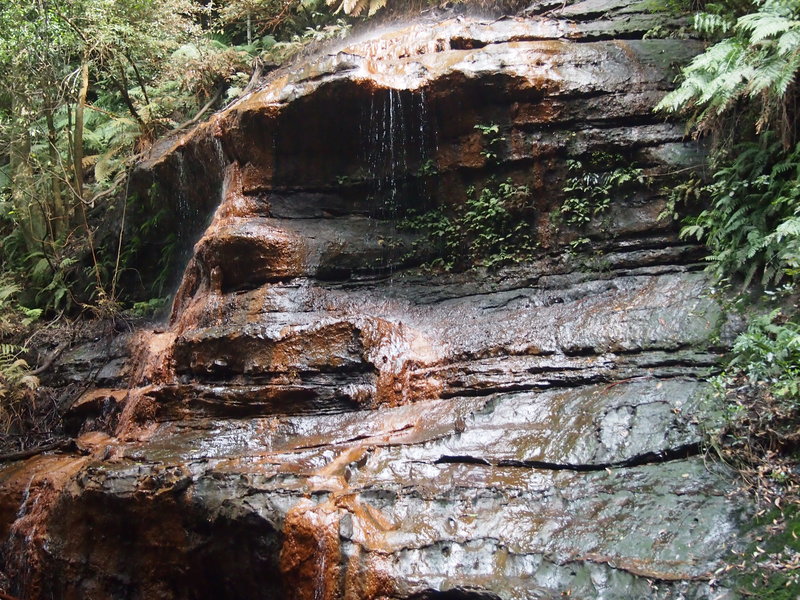 Witches face waterfall