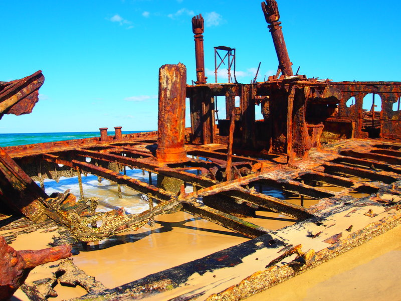 Part of shipwreck