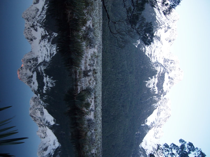 Mirror Lake near Milford Sound