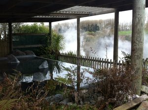 Awesome hot springs