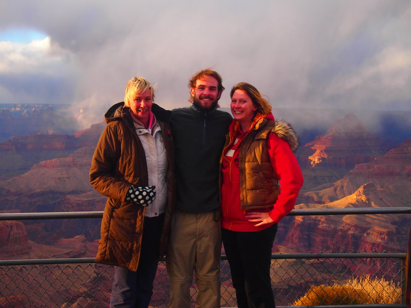 Susan, Ben & Lauren, Grand Canyon