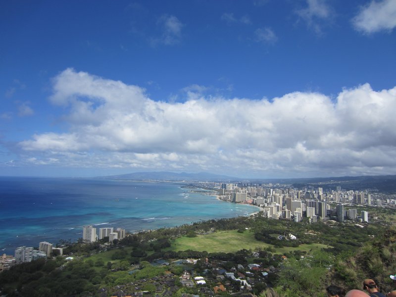 View from DIamond Head Crater
