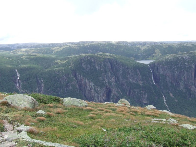 View from Gros Morne mountain