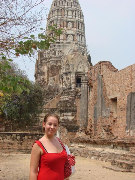 Myself in front of the tower
