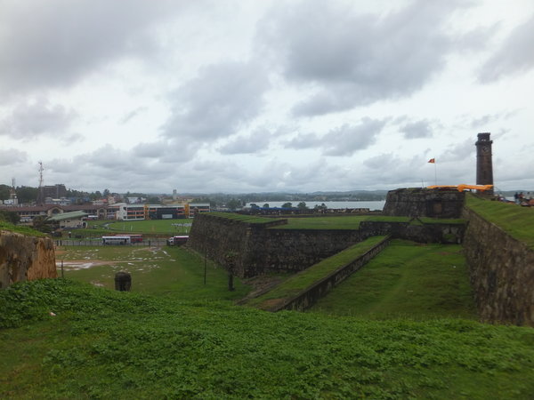 Galle fort and cricket ground