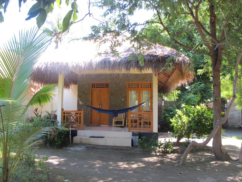 Our bungalow at Gili Air