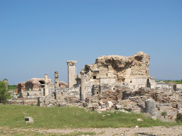 Ephesus church ruins