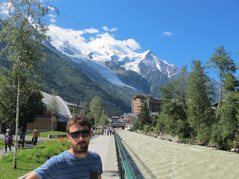 Tom and Mt Blanc