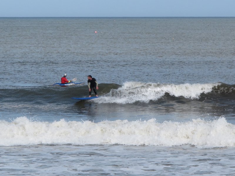 Surfng at St Andrews