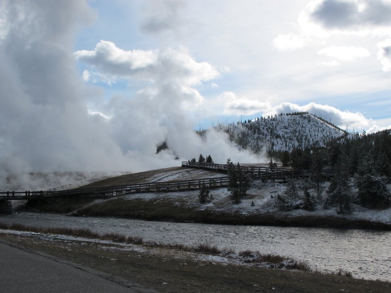 More geysers in Yellowstone