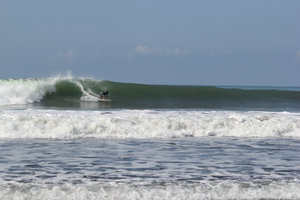 Tom surfing at Playa Hermosa